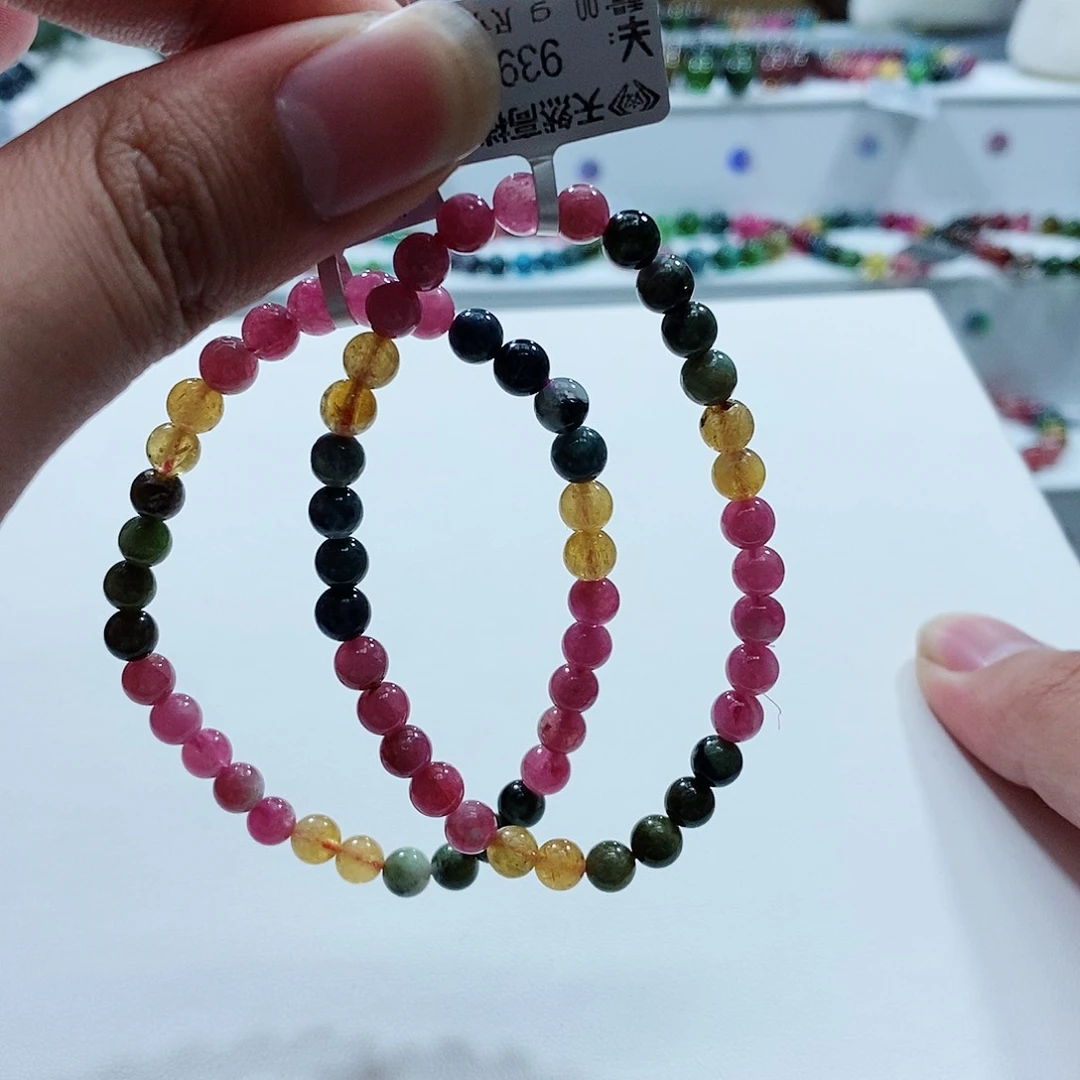 【闪购商品】碧玺手链未镶嵌多样性发一条