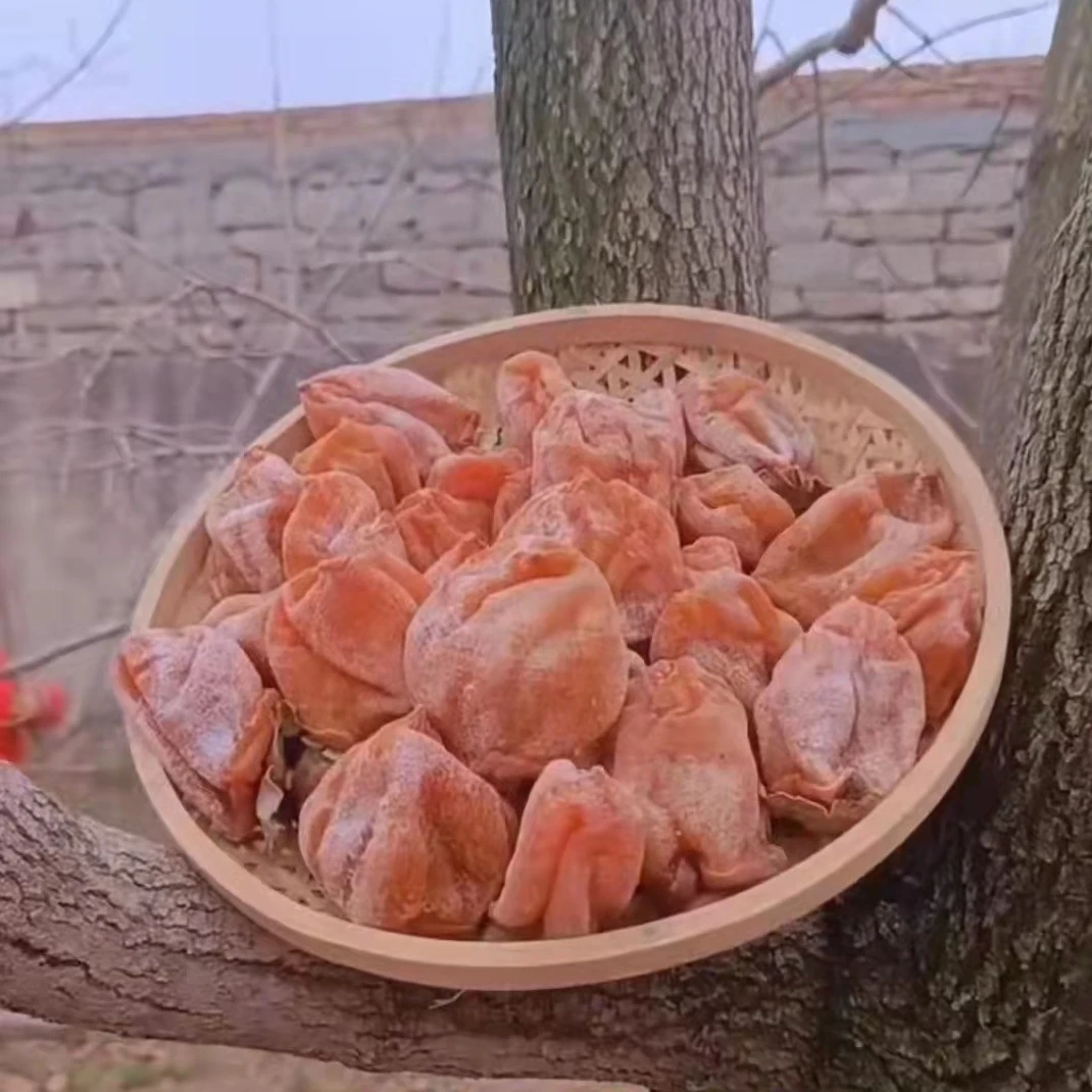富平柿子饼，自然晾晒天然柿饼，开袋即食，冷藏保存