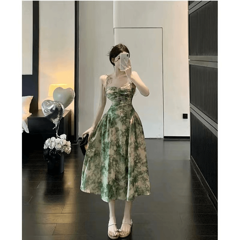【1661-1670】阿紫女装   法式甜美连衣裙 显瘦穿搭修身百搭气质