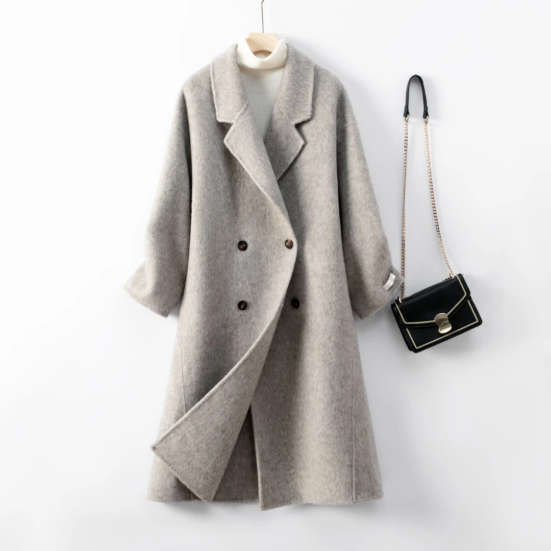 【博野轻奢大衣小店】高奢牦牛绒大衣秋冬换季