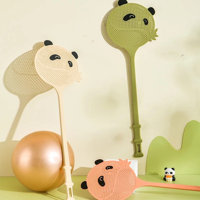 2025年新款苍蝇拍家用加长熟胶蝇子拍子手动打蚊子塑料