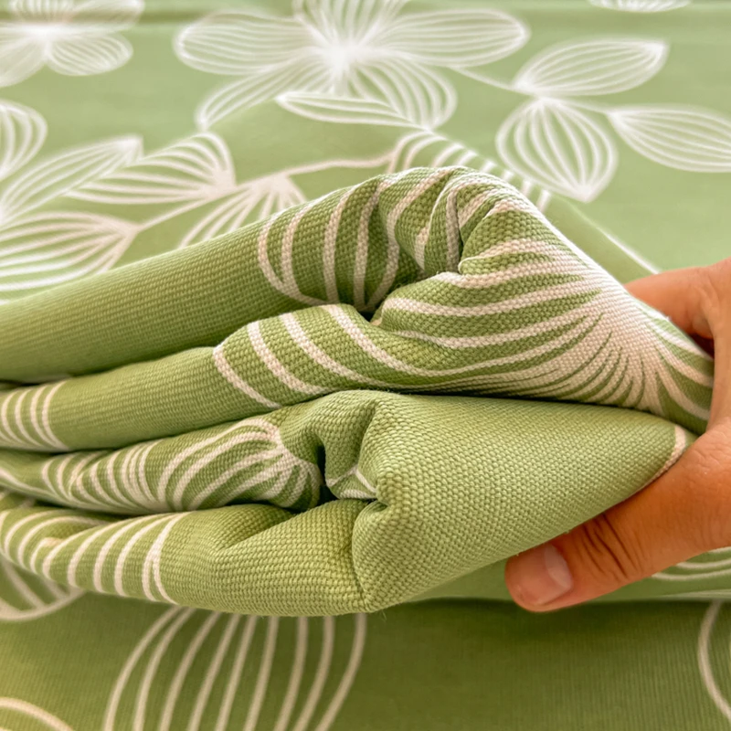 加厚老粗布床单单件亚麻棉麻纯棉100%全棉被单简约款四季凉感凉席