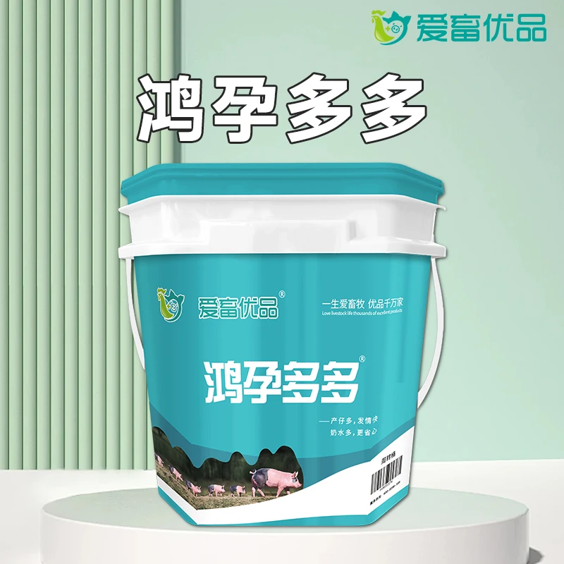 爱畜优品 鸿孕多多 组合装 母猪+多维+脱霉 混合装饲料添加剂