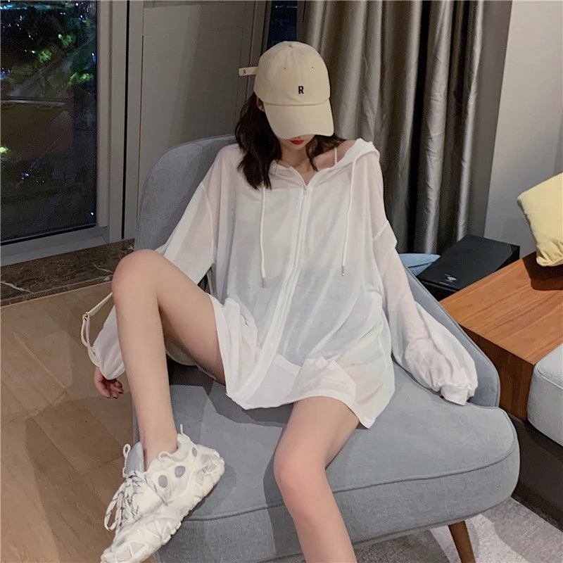 比基尼罩衫海边度假宽松泳衣外搭游泳可下水泡温泉外套沙滩防晒衣