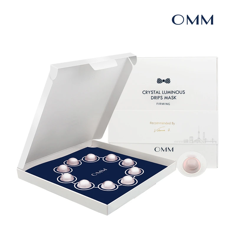 OMM凝透亮水滴面膜/礼盒装/进口/好效期新批次