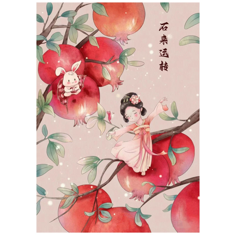 【彩丽绮】十字绣2023新款时来运转Q版国风玄关客厅餐厅卧室手工