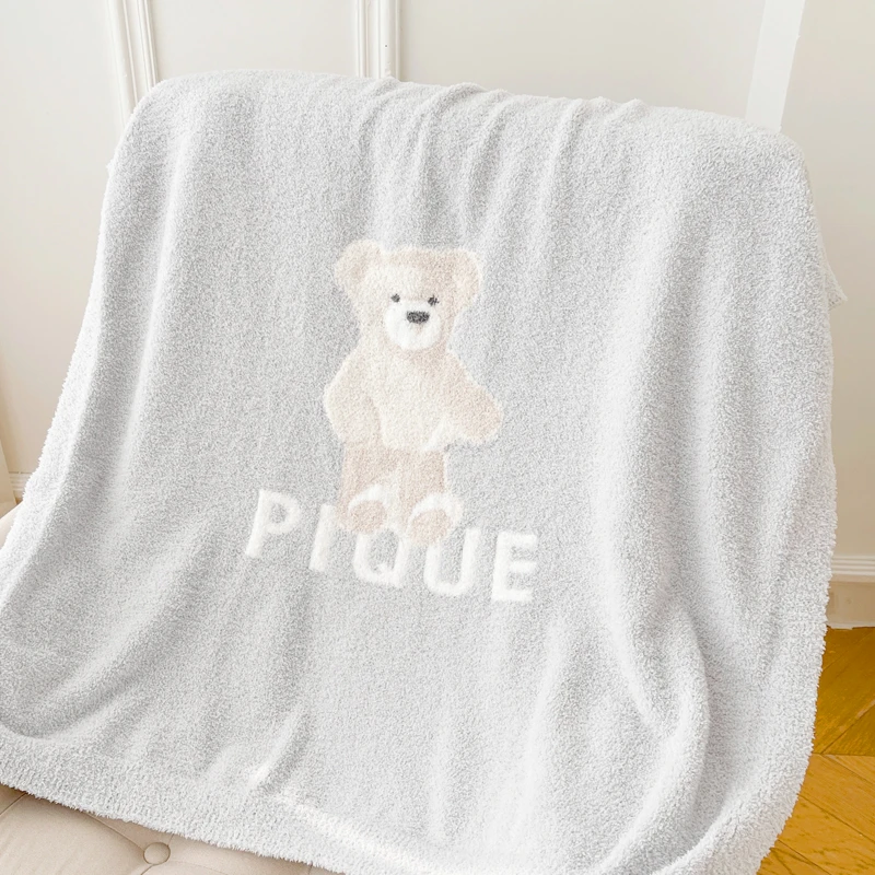 新款半边绒盖毯婴儿毛毯被子儿童抱毯新生儿宝宝毯子幼儿园午睡毯