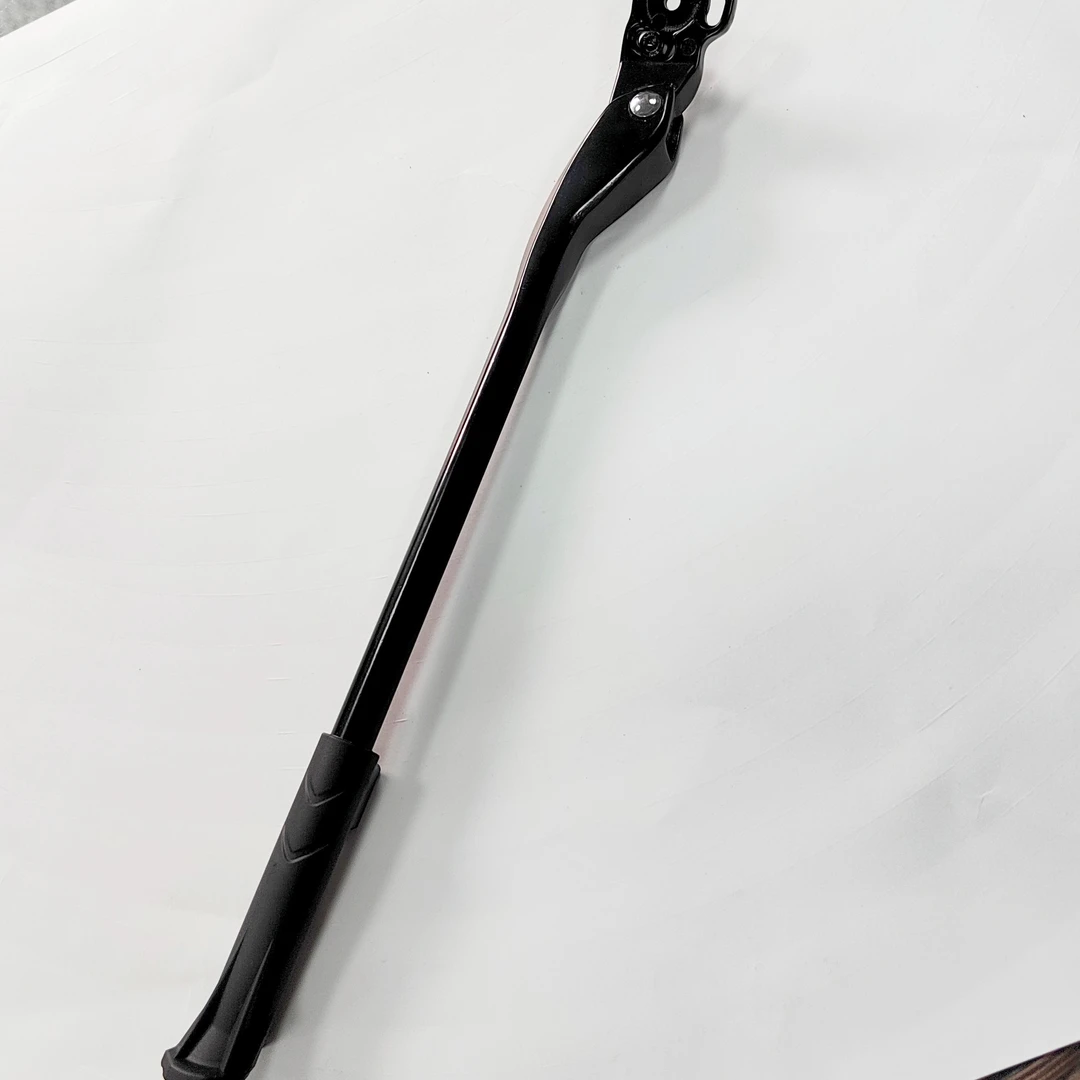 公路车快拆碳纤维自行车脚撑山地车后边支撑折叠停车架单车配件