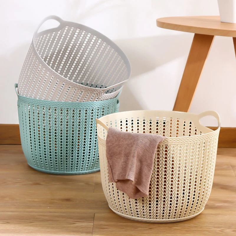 脏衣篮收纳筐家用大号玩具收纳娄脏衣篓宿舍浴室衣篓收纳篮藤编