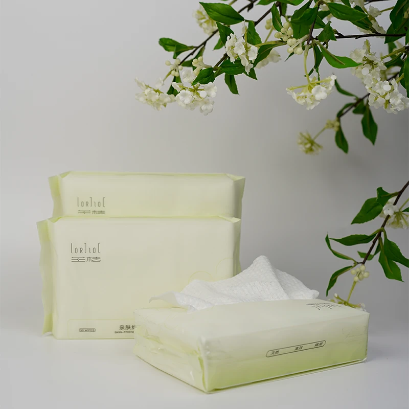 【品牌福利】兰桔亲肤绵柔面巾干湿两用珍珠纹洁面巾抽式加厚洗脸巾