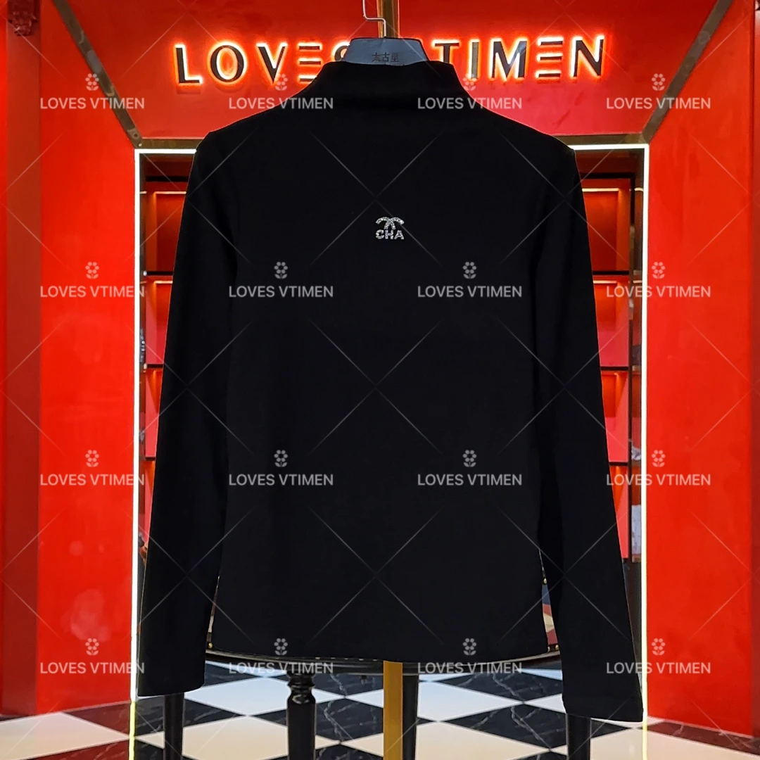 【泽天专属】高级设计打底衫显瘦百搭长袖T恤LOVES-A309