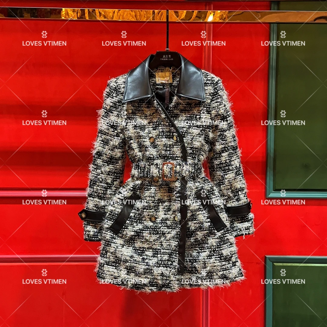 【茶茶】丨 设计师款高级感奢华显瘦防风外套LOVES-A497