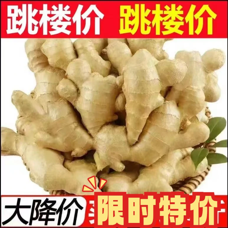 【跳楼价】山东大姜鲜生姜老姜无残留新鲜当年现挖姜母月子姜调味