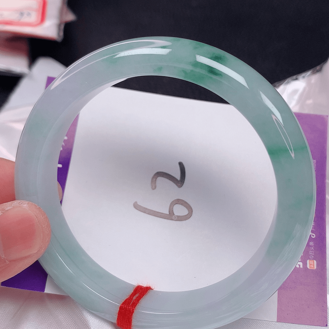 翡翠手镯未镶嵌58 翡翠手镯