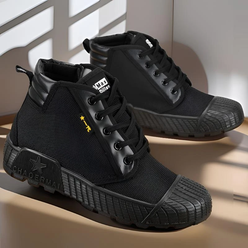 干活鞋解放鞋男女户外工地劳动鞋防滑耐磨劳保鞋防臭帆布鞋迷彩鞋