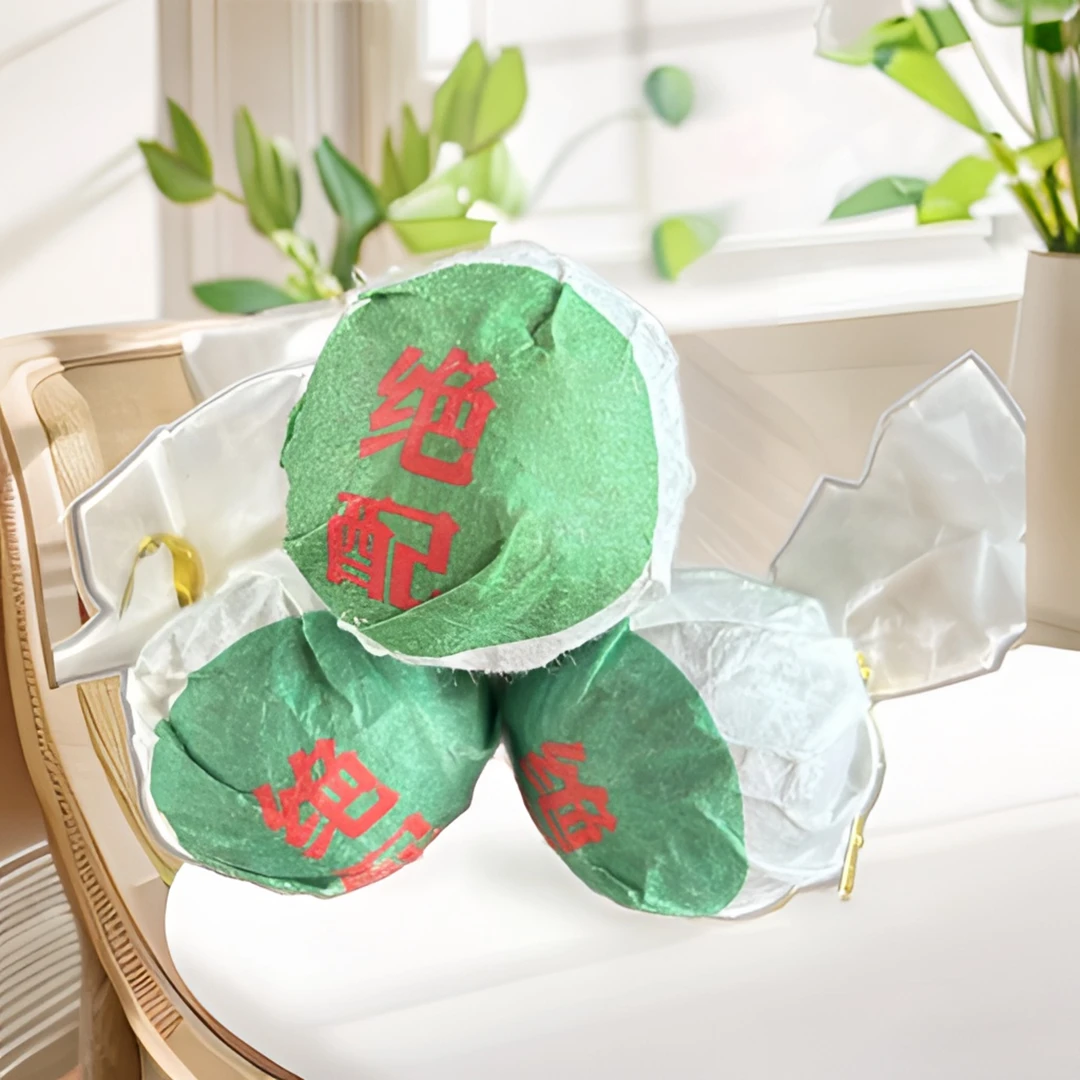 邦木利源【绝配小沱茶】2023年/春白/春味绝配/小龙珠/8克