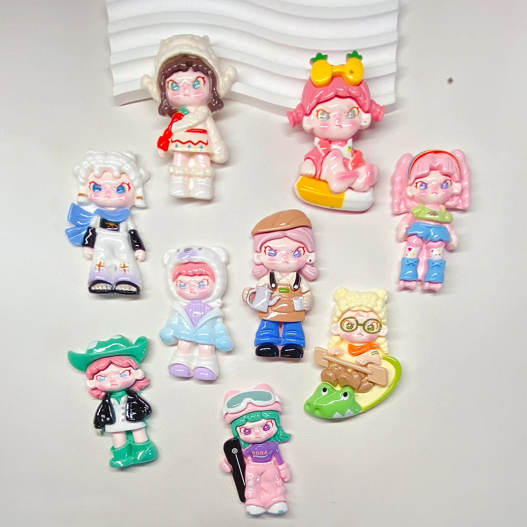 DIY树脂配件手工制作创意卡通玩具立体