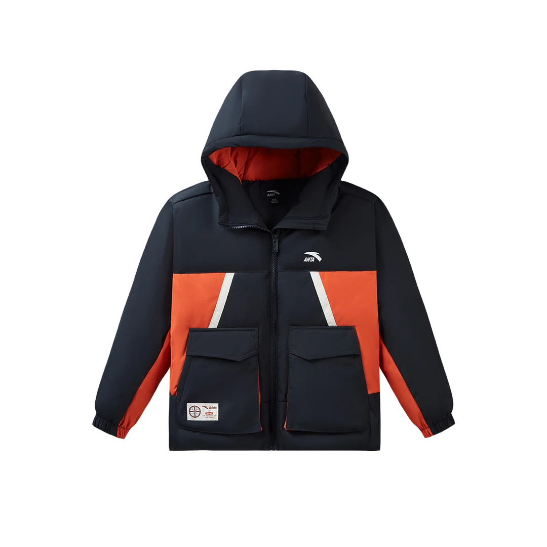 【少年顽家】安踏儿童男大童冬季少年顽家系列保暖羽绒服/352448902