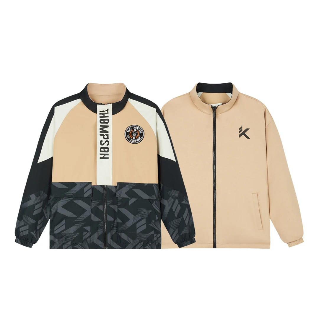 【KT系列】安踏儿童男大童篮球系列双面穿运动上衣厚外套/352441607