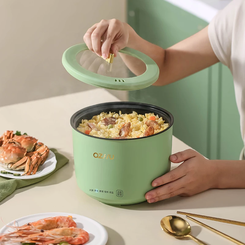 家用迷你电饭煲多功能电煮锅煮饭煲汤蒸煮小型一体锅慢炖学生宿舍