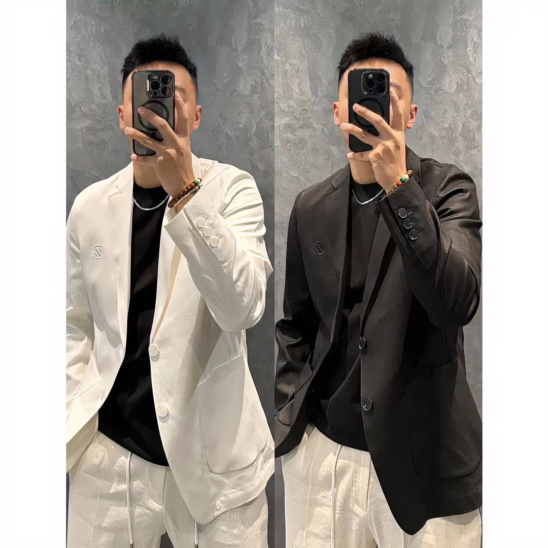 FAILBOIR·费雷宾利｜24春夏！休闲时尚亚麻西服简约高级轻奢西服