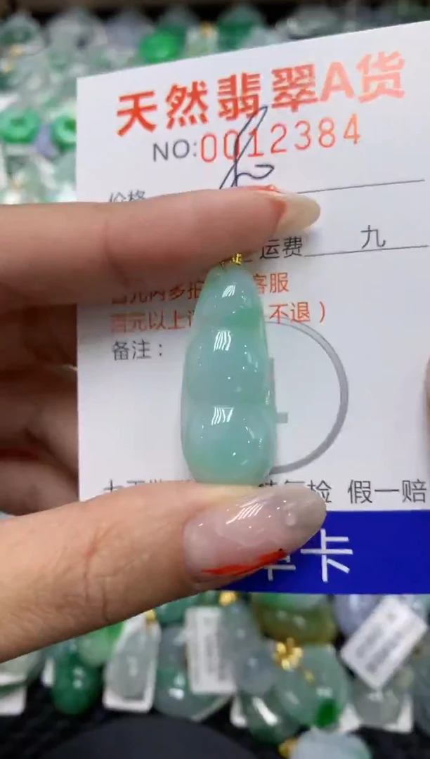 【闪购商品】翡翠颈饰18K金镶嵌1111111111