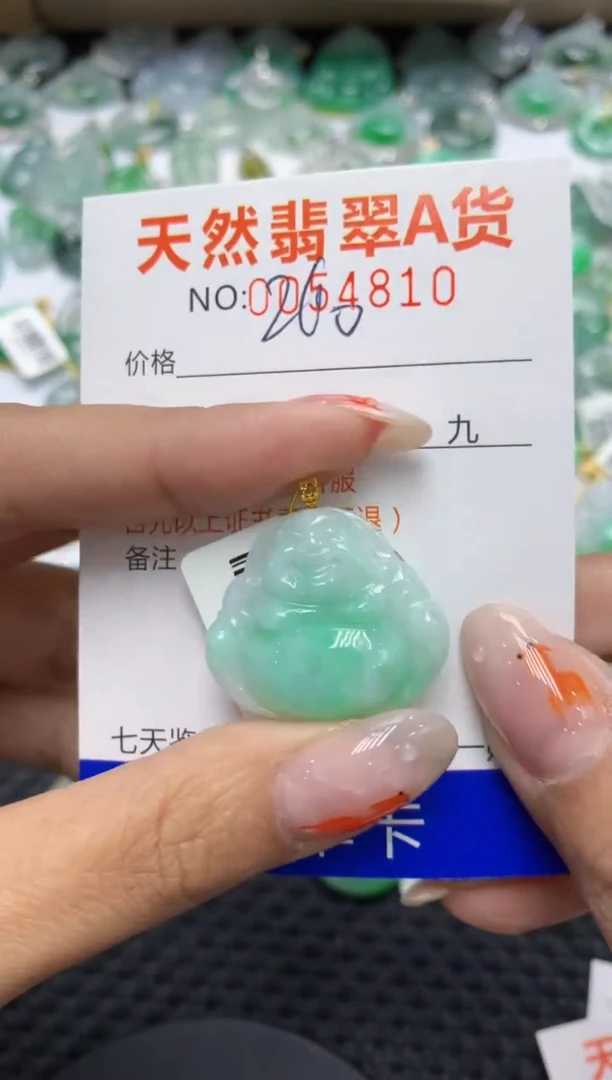【闪购商品】翡翠颈饰18K金镶嵌1111111111