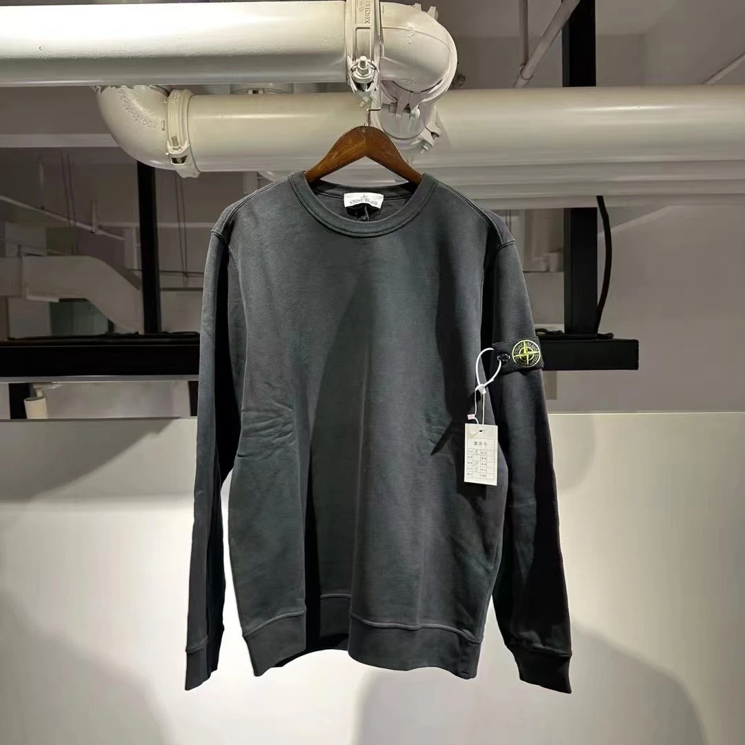 Stone island 石头岛 新款黑卫衣 加绒 全新带吊 L XL