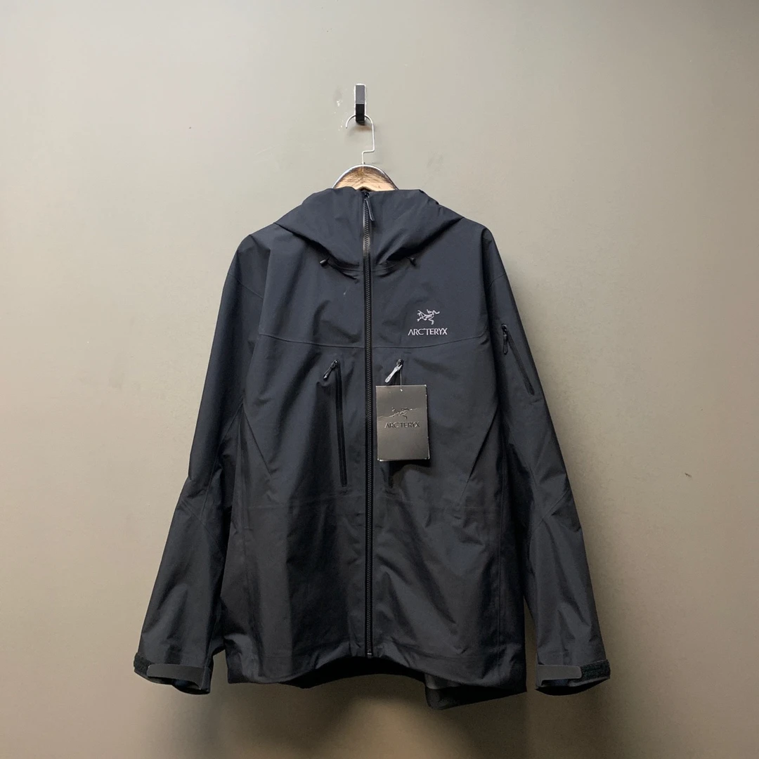Arcteryx 始祖鸟/03365/阿尔法alpha sv 黑色冲锋衣 xl 全新
