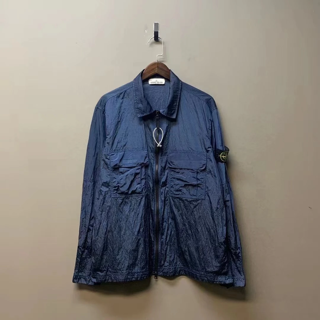 Stone island 石头岛/02188/19ss金属尼龙夹克外套 新同 XL码