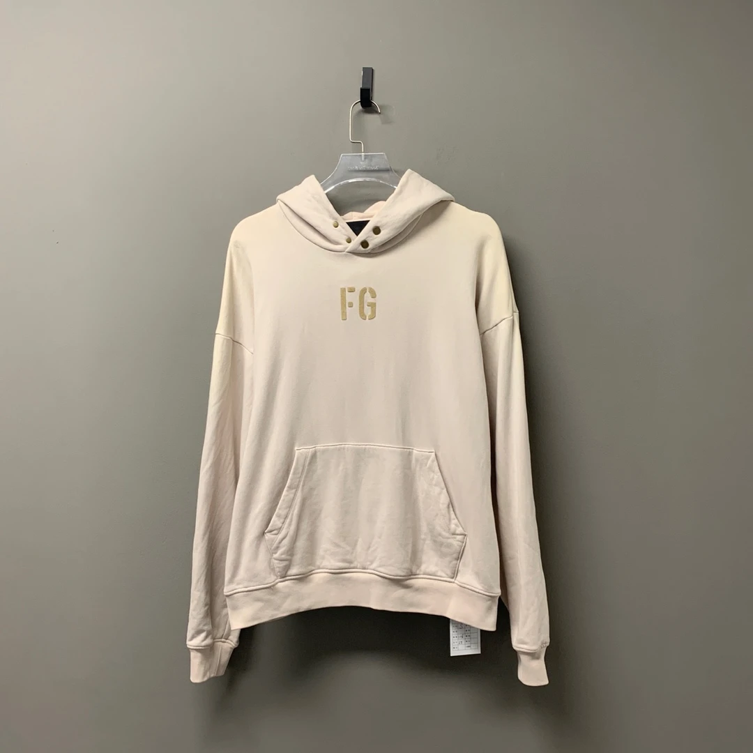 Fear of God /08357/7th第七季主线FG植绒亨利领卫衣 98新os s码