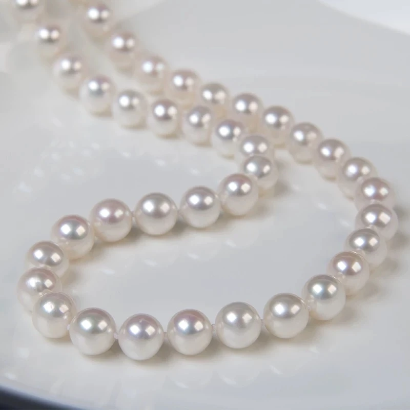 WE-Z3947  9-12mm天然珍珠70公分长款毛衣链经典时尚白色气质