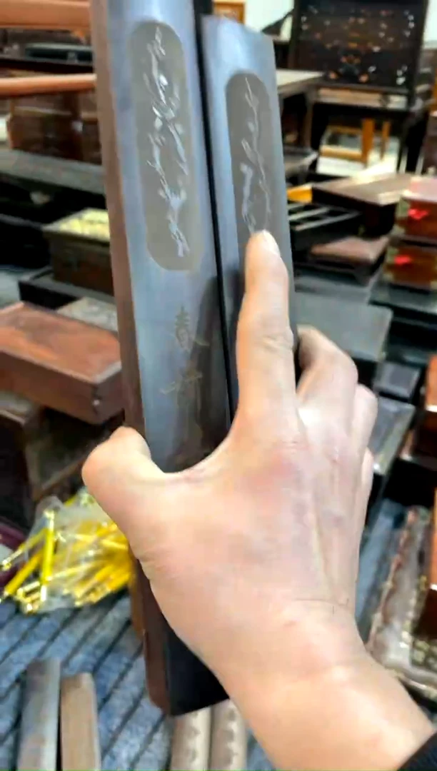 【闪购商品】木头檀木镇尺