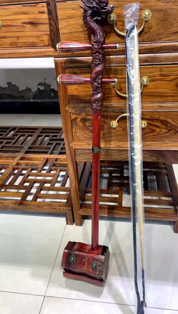 【闪购商品】木头龙头二胡