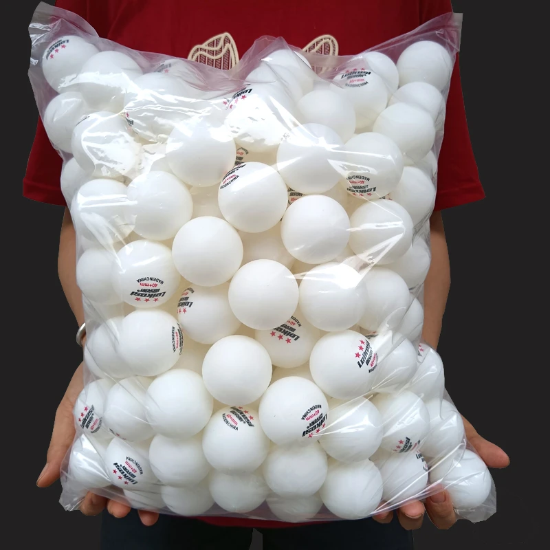 10个包邮正品三星级乒乓球比赛训练专用标准40+发球机硬球高弹力