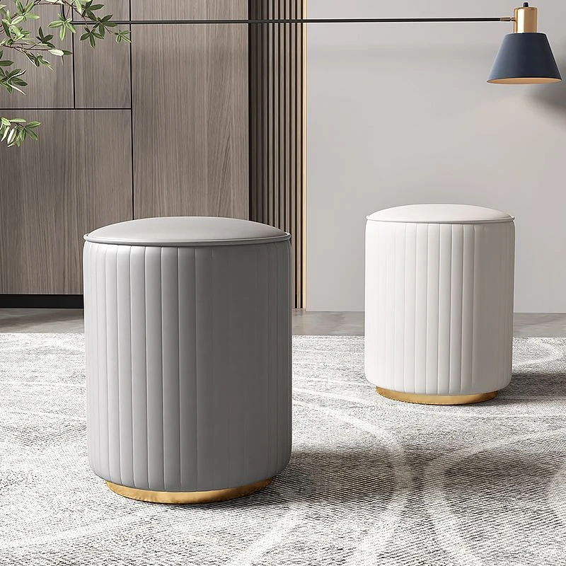 卧室化妆凳家用梳妆凳轻奢茶几凳子椅子网红沙发凳功夫茶台小圆凳