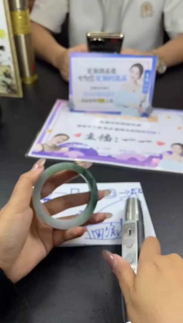 【闪购商品】定制翡翠手镯未镶嵌正圈AASDZS20