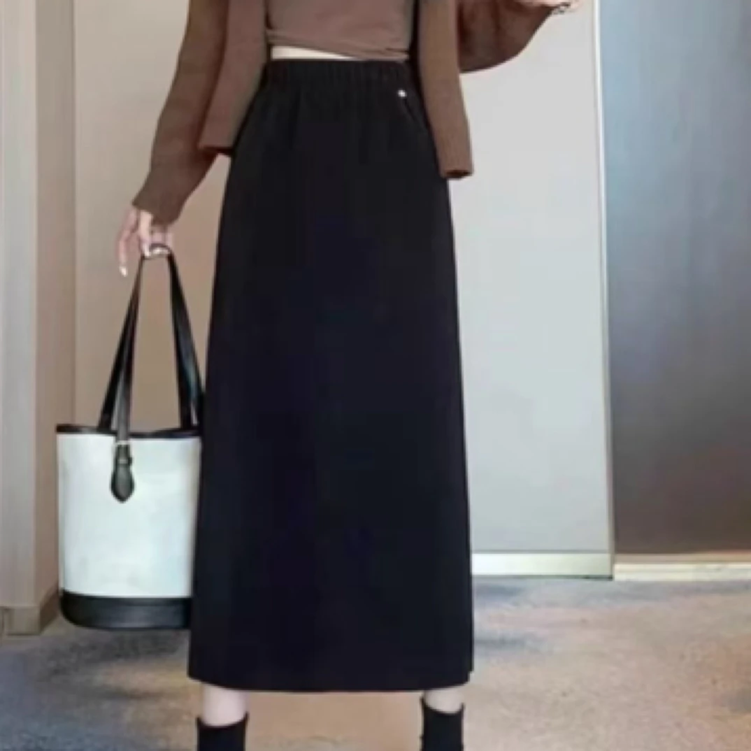 静静家大码厚款半身裙