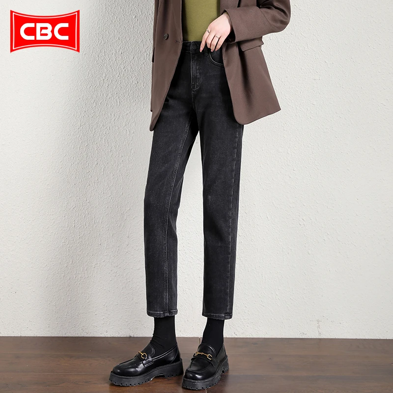 CBC断码缺码清仓特价甩卖数量有限高端直筒牛仔裤女烟管裤法棍裤