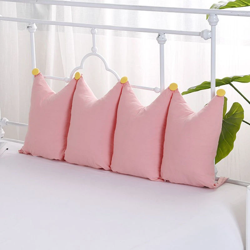 三轮车靠背床围宝宝防碰加厚防摔垫子纯色软包