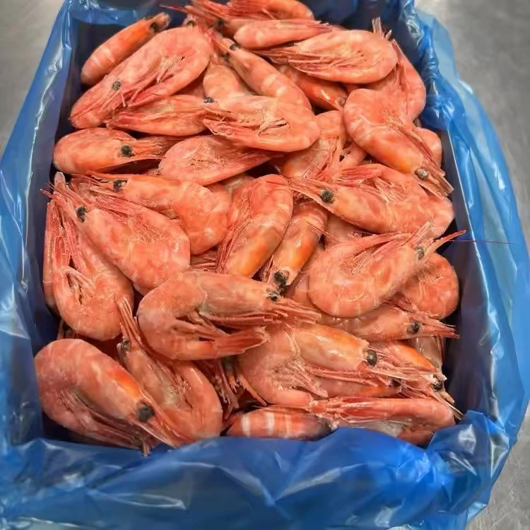 大连发货 北极熊北极虾鲜甜咸香熟冻即食海产 2斤装