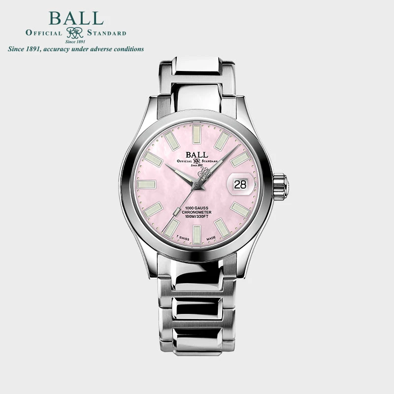 BALL/工程师炫光天文台904L钢36mm三明治夜光盘/NL9616C-S1C