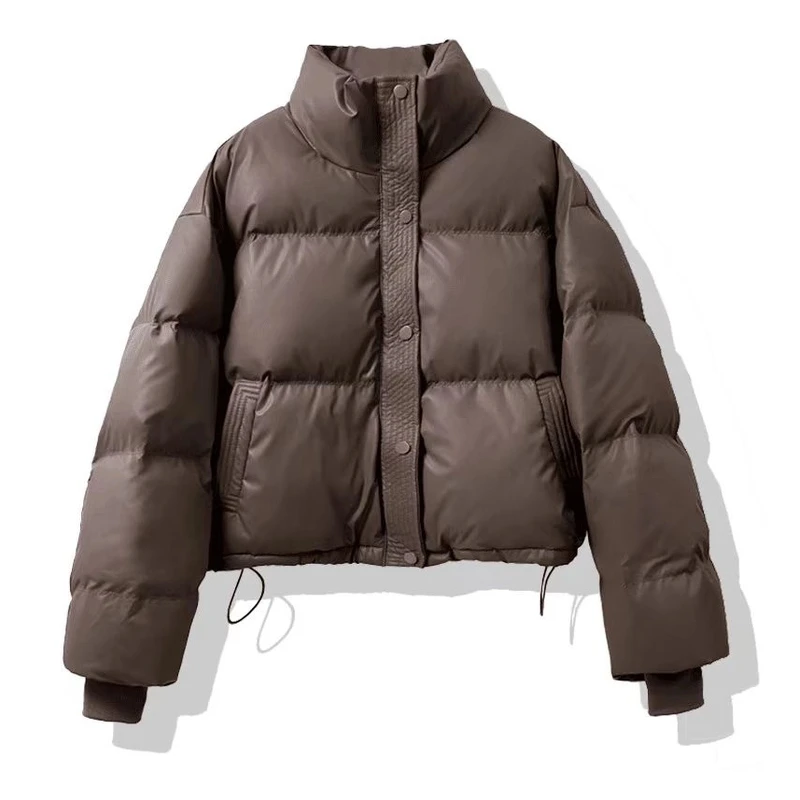 清仓棉服短款免洗2024立领宽松加厚面包服外套棉衣潮流外套