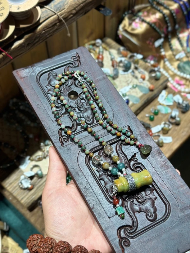 原创首饰老银风古风