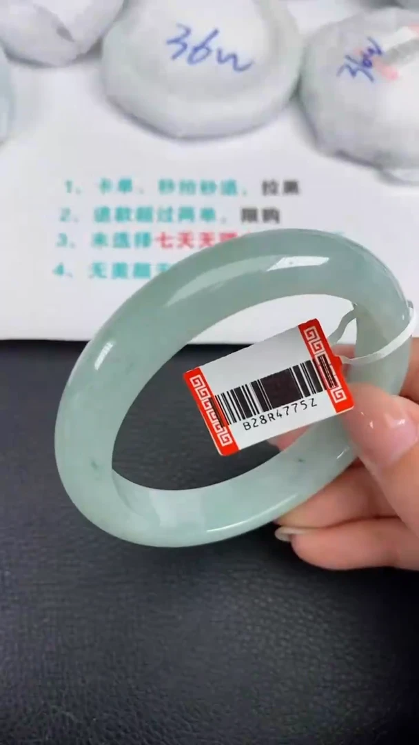 【闪购商品】翡翠手镯未镶嵌57圈009