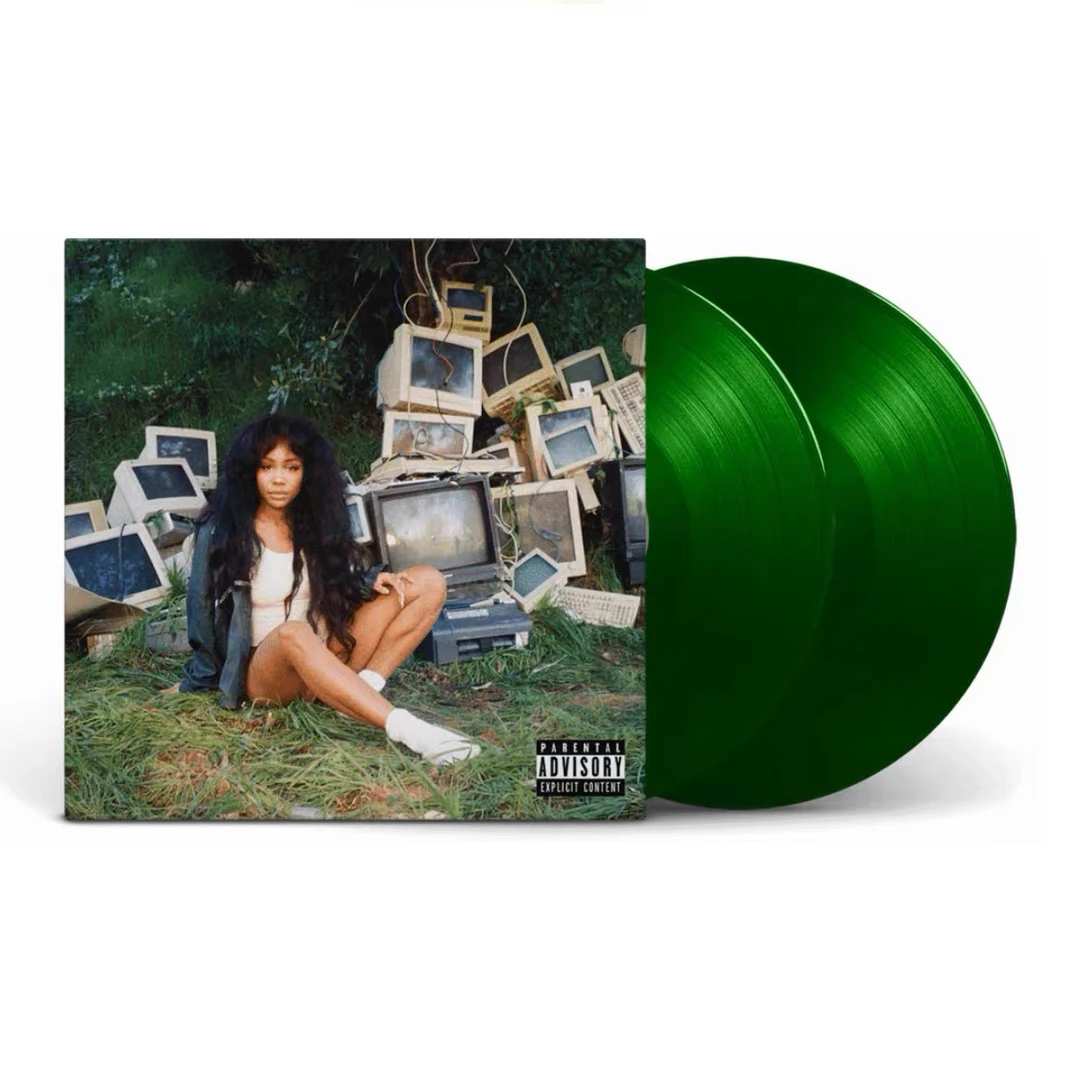 现货 SZA Ctrl 限量绿胶2LP 黑胶唱片