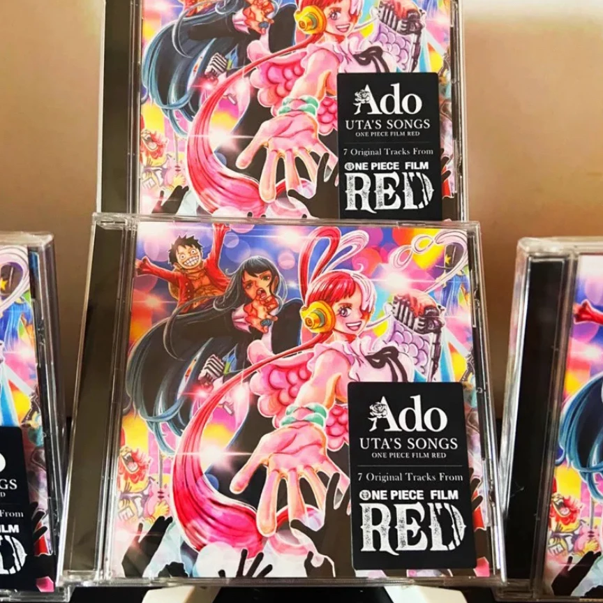 首版海贼王红发歌姬 Ado ウタの歌 ONE PIECE FILM RED  海贼王CD