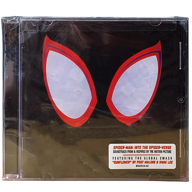 Spiderman Into The Spider Verse 蜘蛛侠 平行宇宙 CD 电影原声