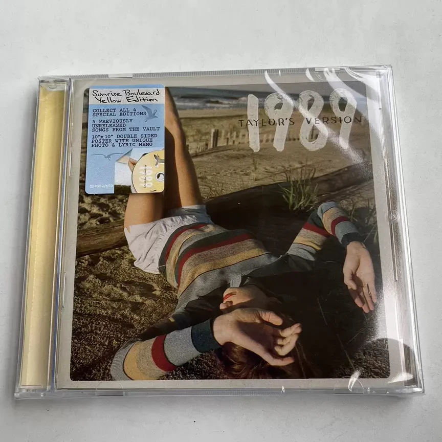霉霉CD专辑重录版1989 泰勒斯威夫特 Taylor Swift 海报版