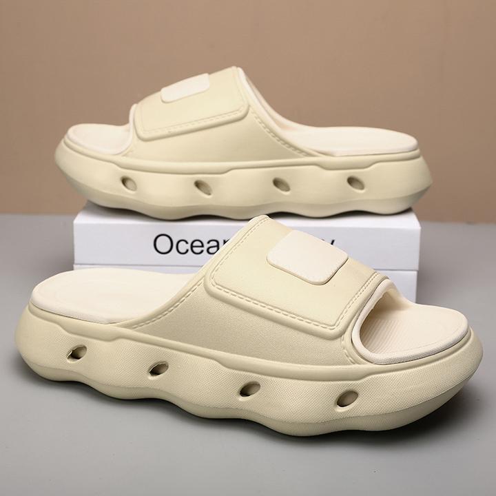 拖鞋男士2024新款爆款厚底休闲户外软底防滑防臭耐磨情侣款凉拖鞋